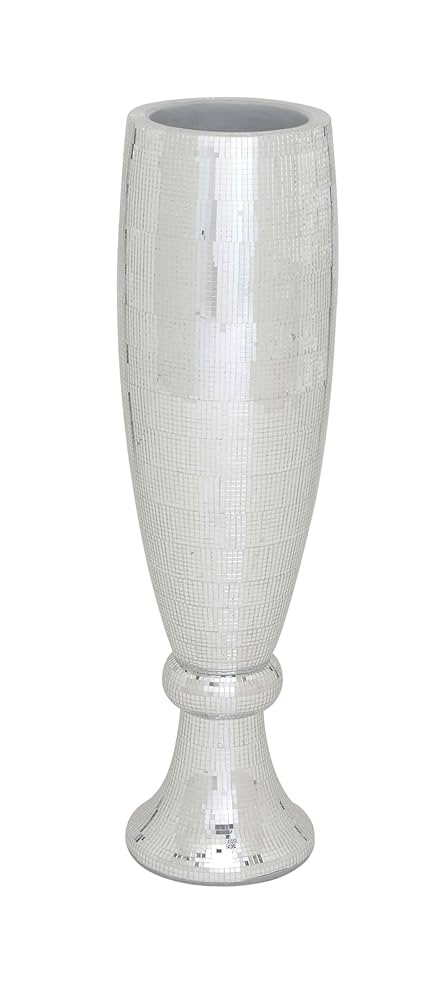 e Art Deco 花瓶　現状 Ceramic - Deco セラミック フラワーベース Lサイズ オーカー